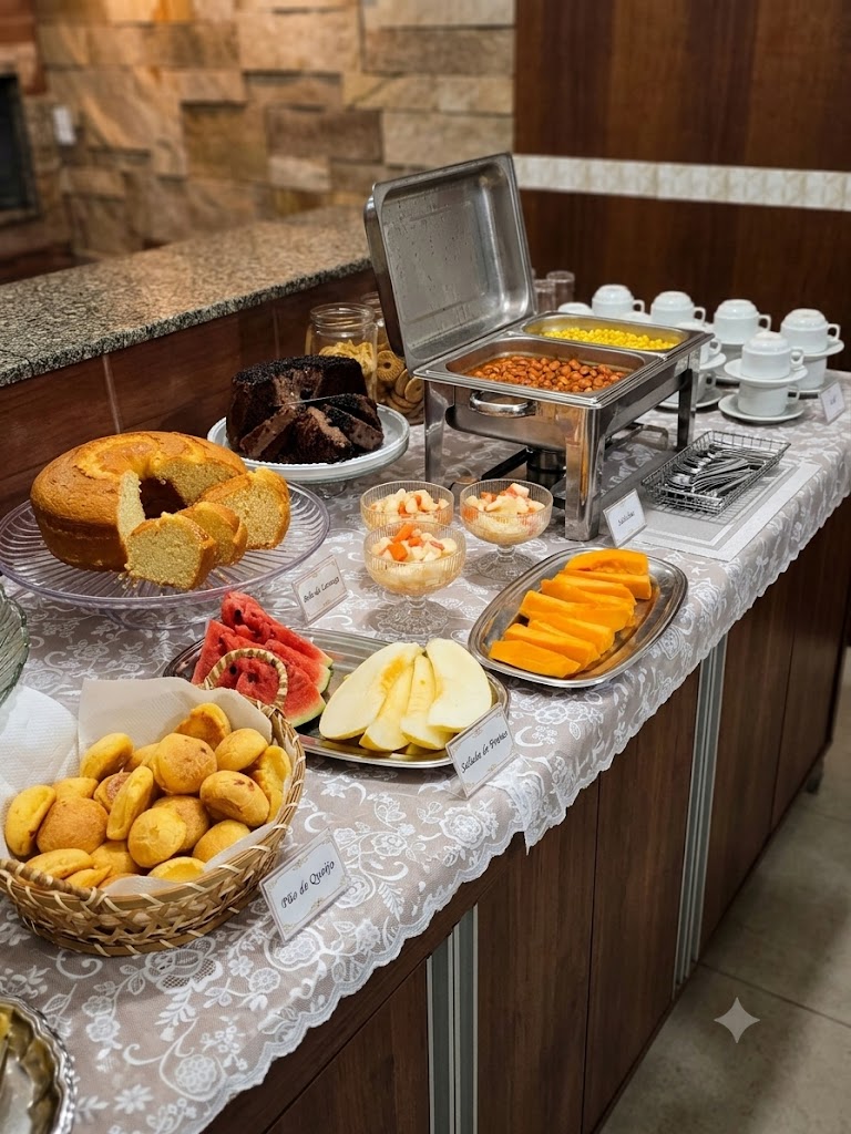 Área de café da manhã